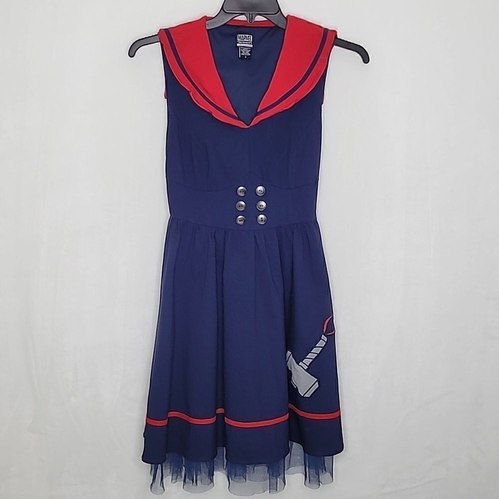 Her Universe Thor Sailor Dress Size Small